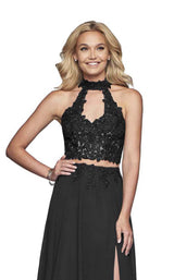 9 of 16 Faviana S10220 Black