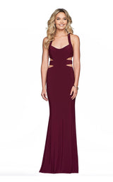 1 of 18 Faviana S10225 Bordeaux