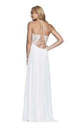 10 of 24 Faviana S10228 Ivory