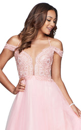 13 of 16 Faviana S10229 Rose/Pink