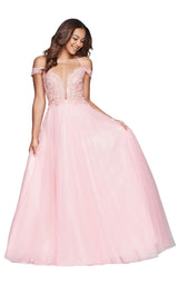 5 of 16 Faviana S10229 Rose/Pink