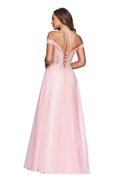 7 of 16 Faviana S10229 Rose/Pink