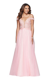 1 of 16 Faviana S10229 Rose/Pink