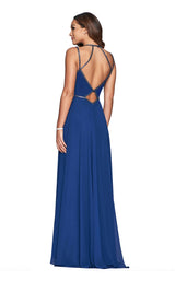 4 of 8 Faviana S10234 Indigo