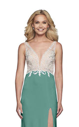 12 of 18 Faviana S10246 Evergreen