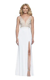 1 of 18 Faviana S10246 Ivory