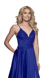 29 of 35 Faviana S10253 Royal