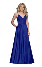 5 of 35 Faviana S10253 Royal