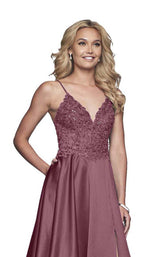 28 of 35 Faviana S10253 Mauve