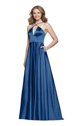 5 of 18 Faviana S10254 Navy