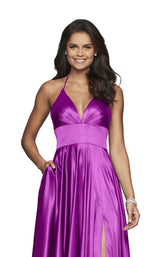 27 of 33 Faviana S10255 Deep Mauve