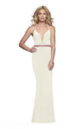 5 of 18 Faviana S10266 Ivory/Rose Gold