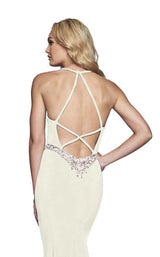 17 of 18 Faviana S10266 Ivory/Rose Gold