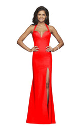 3 of 18 Faviana S10284 Red