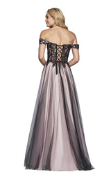 3 of 6 Faviana S10290 Pink/Black