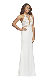 2 of 8 Faviana S10296 Ivory