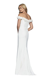 5 of 12 Faviana S10297 Ivory
