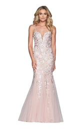 1 of 12 Faviana S10300 Dusty-Rose-Pearl