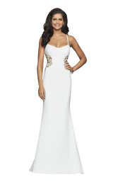 2 of 12 Faviana S10302 Ivory
