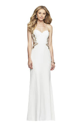 4 of 12 Faviana S10304 Ivory