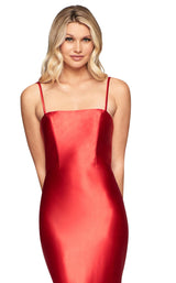 4 of 5 Faviana S10411 Dress Red