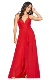 Faviana S10413 Dress Red