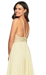 Faviana S10414 Dress Buttercream