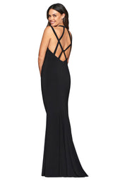 4 of 7 Faviana S10417 Dress Black