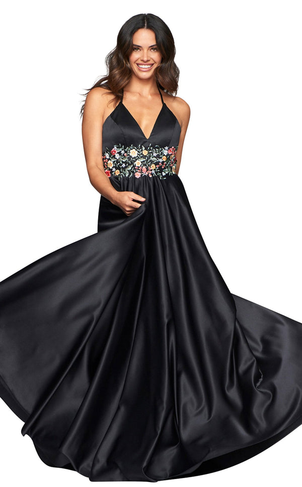Faviana S10423 Dress Black