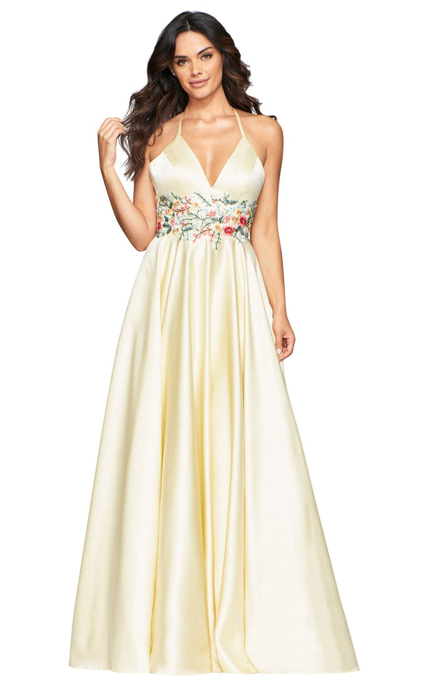 Faviana S10423 Dress Buttercream