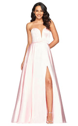 2 of 9 Faviana S10428 Dress Millenial-Pink