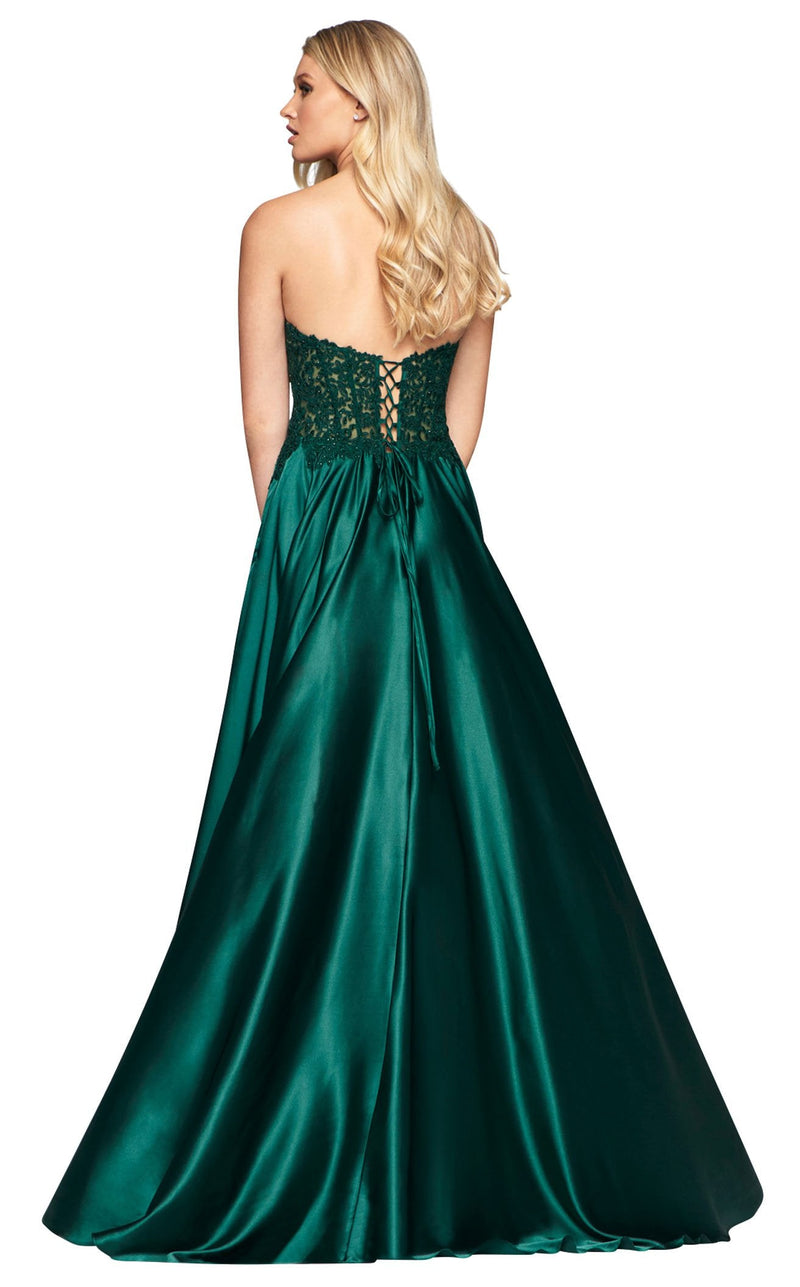 Faviana S10430 Dress Deep-Green