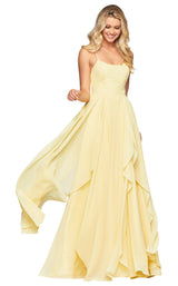 1 of 7 Faviana S10434 Dress Buttercream