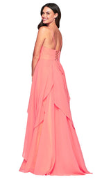 4 of 7 Faviana S10434 Dress Sorbet