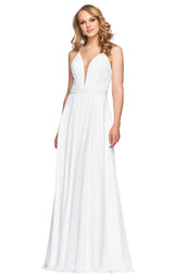 1 of 7 Faviana S10435 Dress Ivory