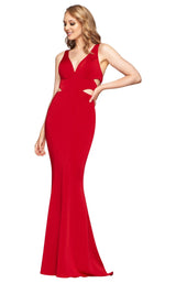 1 of 5 Faviana S10436 Dress Red