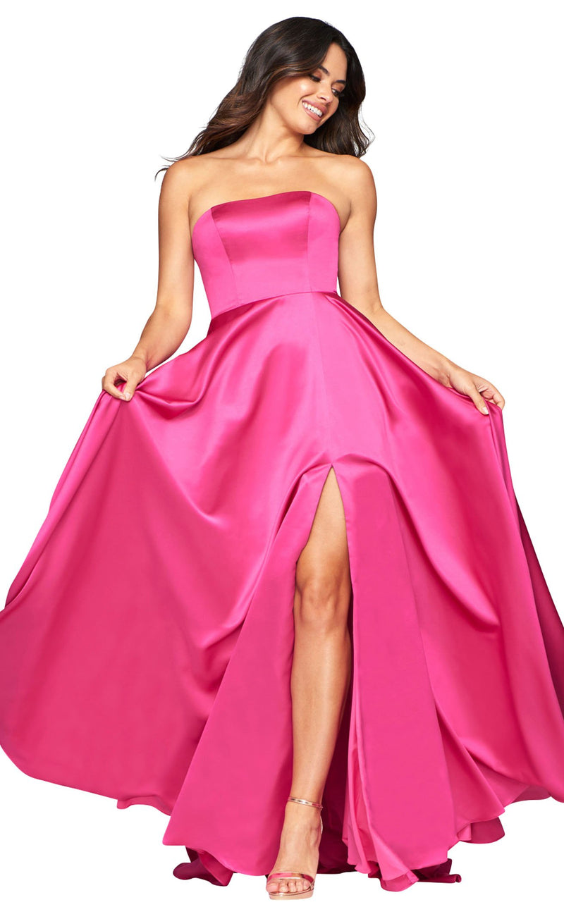 Faviana S10439 Dress Hot-Pink