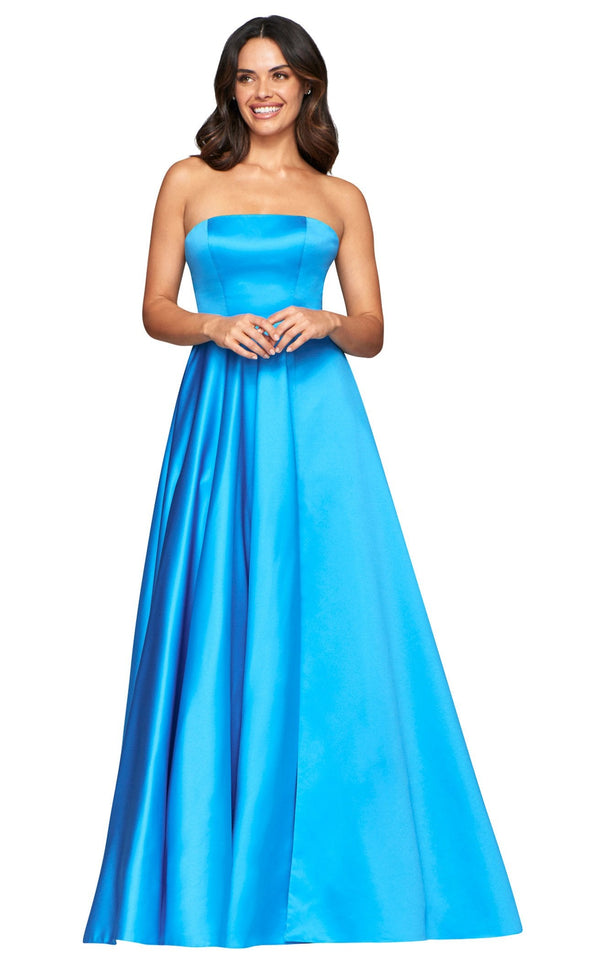 Faviana S10439 Dress Sea-Blue