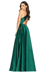 5 of 9 Faviana S10440 Dress Hunter-Green