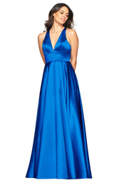 2 of 9 Faviana S10440 Dress Royal