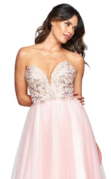 Faviana S10445 Dress Soft-Pink