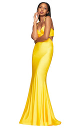 1 of 9 Faviana S10448 Dress Daffodil