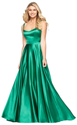 1 of 5 Faviana S10462 Dress Emerald