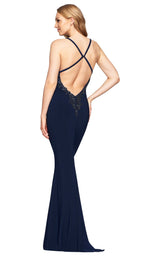 2 of 5 Faviana S10468 Dress Navy
