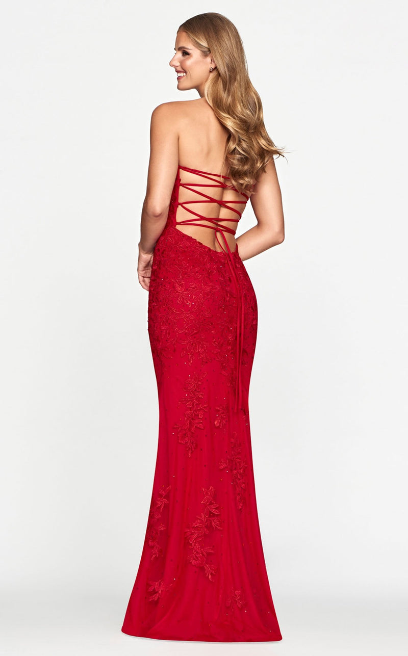 Faviana S10507 Dress Red