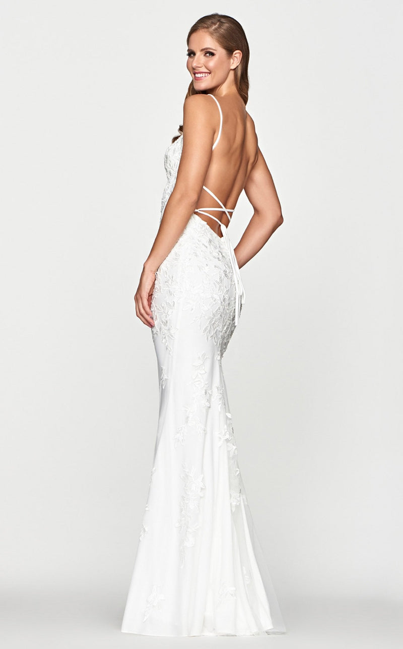 Faviana S10508 Dress Ivory