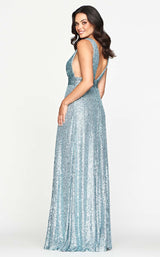 2 of 2 Faviana S10520 Dress Sky
