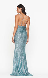 2 of 2 Faviana S10521 Dress Sky
