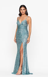 1 of 2 Faviana S10521 Dress Sky