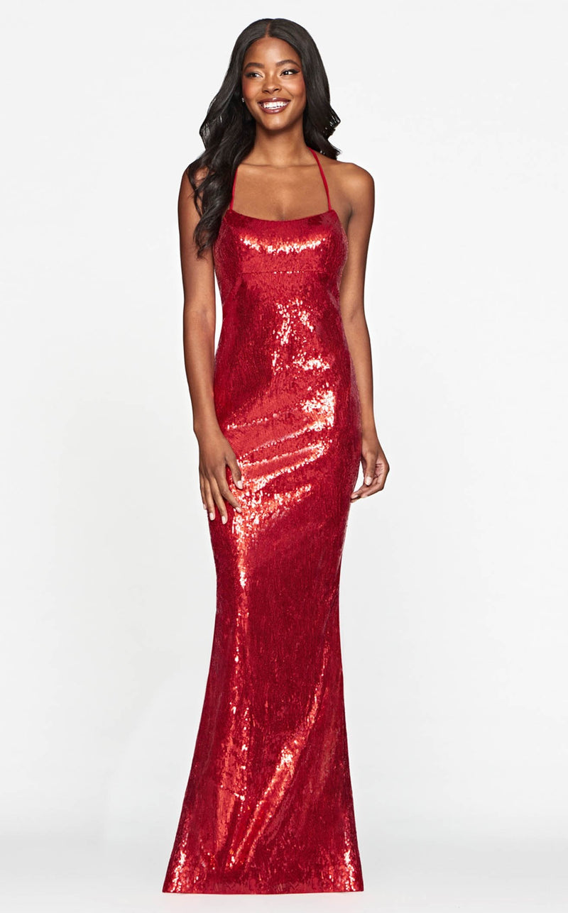 Faviana S10534 Dress Red